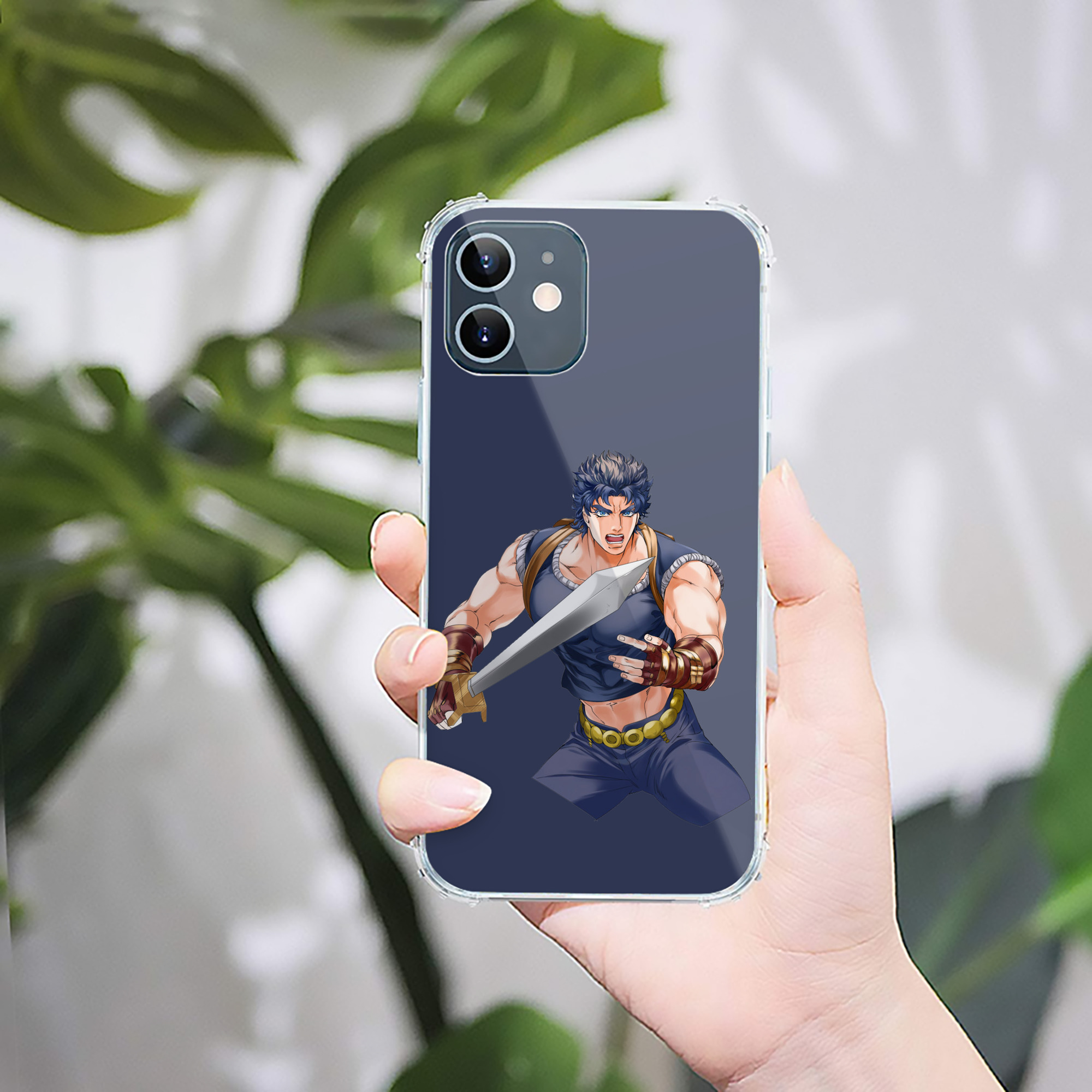 （画像用） ジョジョの奇妙な冒険 /ジョナサン?ジョースター JoJo's Bizarre Adventure Jonathan Joestar 【iPhone 12シリーズ対応】透明スマホケース（クリアソフトケース）